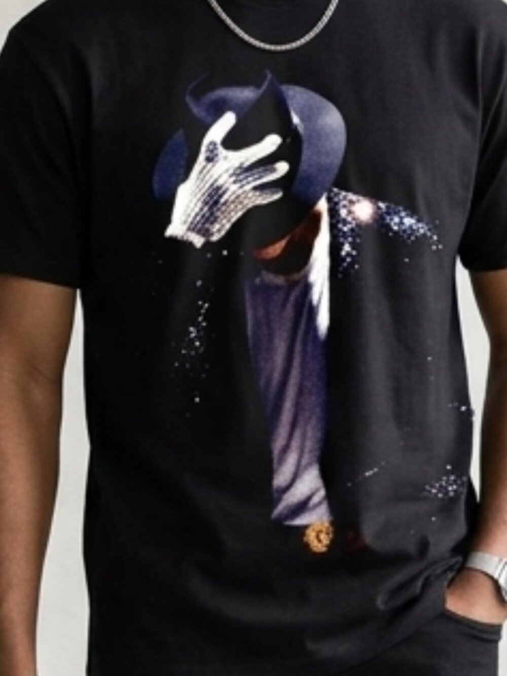 Michael Jackson Vintage Style Graphic Tee - Picture 2 of 3
